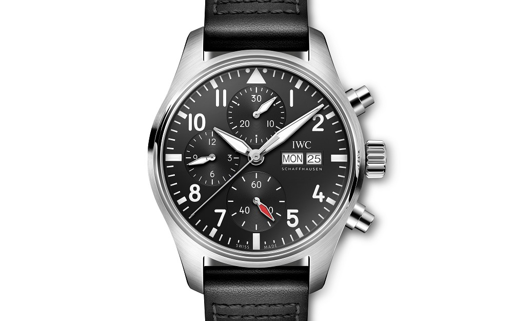 万国推出Pilot’s Watch Chronograph 41黑色表盘计时码表